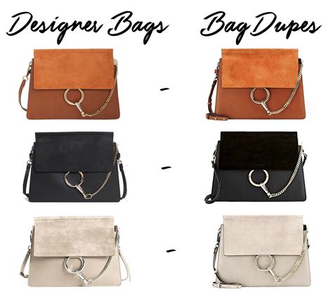 topshop chloe dupe bag|chloe designer dupes.